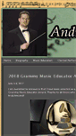 Mobile Screenshot of andrewlessermusic.com